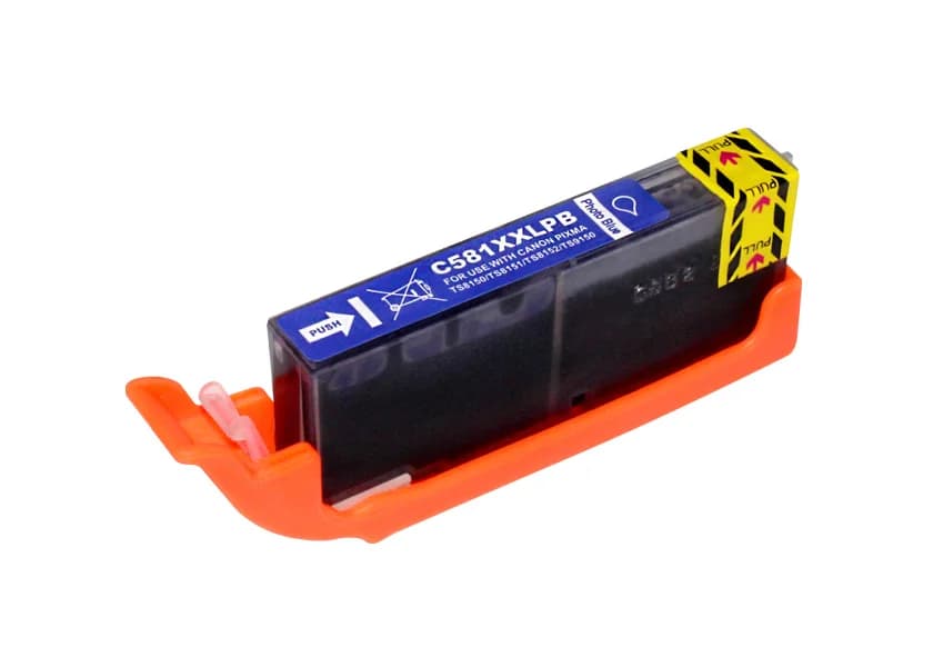 Tinteiro Canon CLI581XXL Azul Photo 1999C001/2107C001/2053C001 9.140 Páginas Compativel