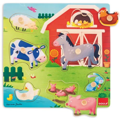Puzzle Mães e Bebés