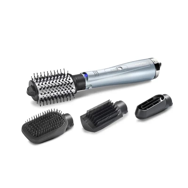 Babyliss Modelador de Cabelo Hydro-Fusion 1000W Azul Preto Prateado Cinza AS774E