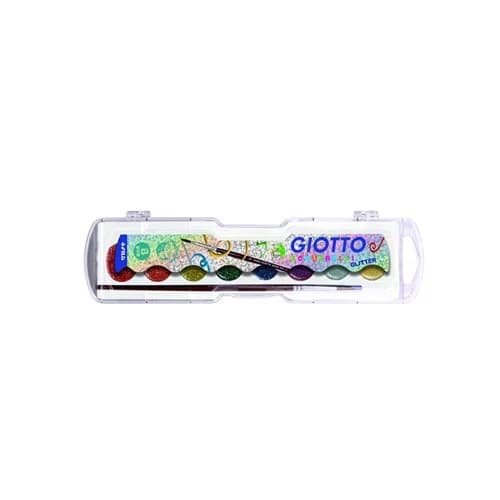 Giotto Aguarelas Glitter 8 Sortido