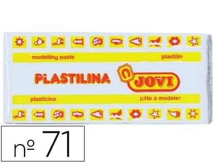 Jovi Plasticina 71-01 Branco 150g