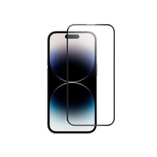 Película Apple iPhone 14 Pro Max Vidro Temperado Com Margem Preta