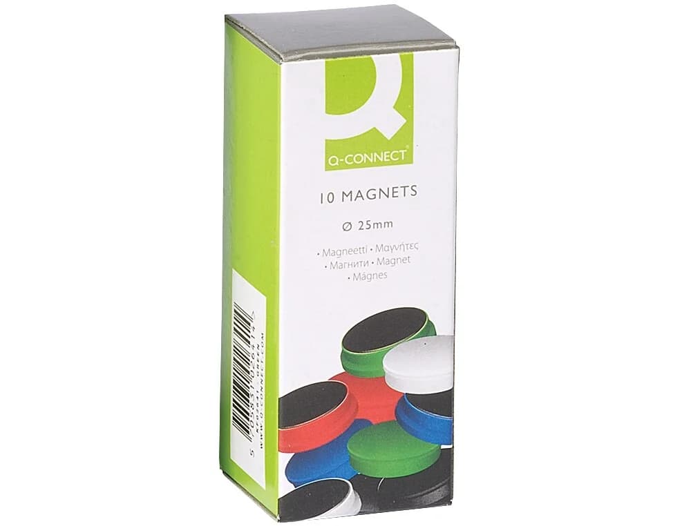 Q-Connect 10 un. Ímanes Sinalizadores 2cm Sortido - KF-02637