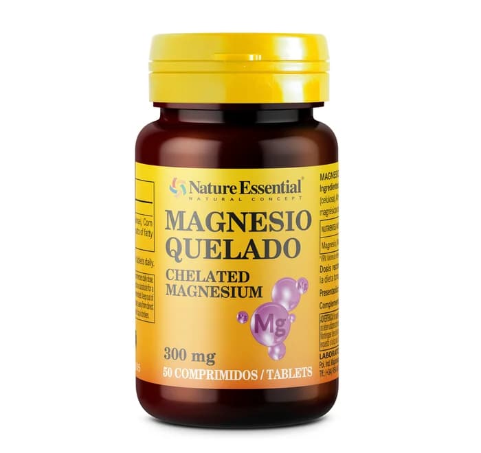 Nature Essential Magnesio Quelato 300mg 50 Comprimidos