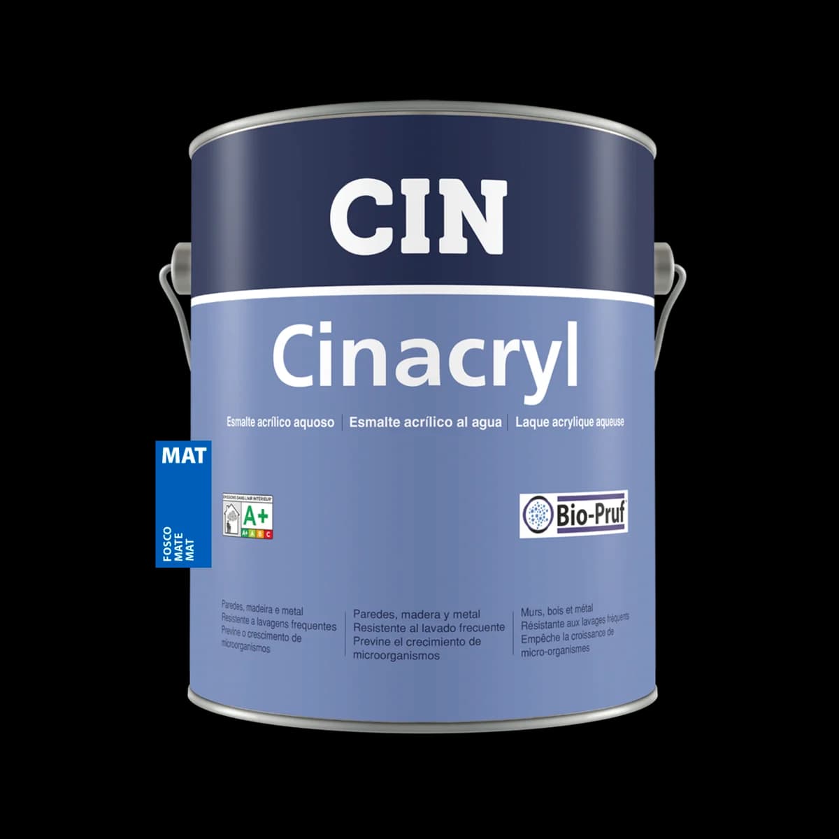 CIN Cinacryl Mate Branco 0,75L - 12-230