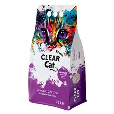 Clear Cat Blanco Litter Lavanda 20 L
