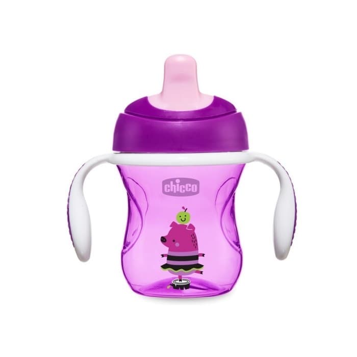 Chicco Copo de Aprendizagem Rosa/Roxo 6m+