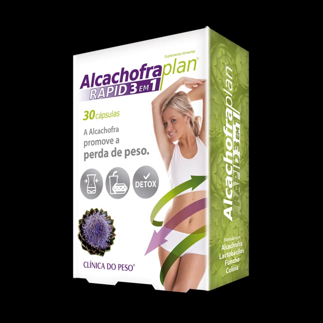 Fharmonat Alcachofra Plan Rapid 3em1 30 Cápsulas