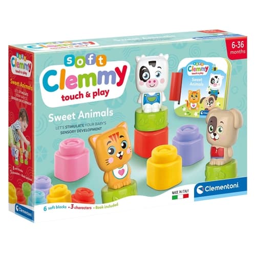 Clementoni Soft Clemmy Animais Fofinhos