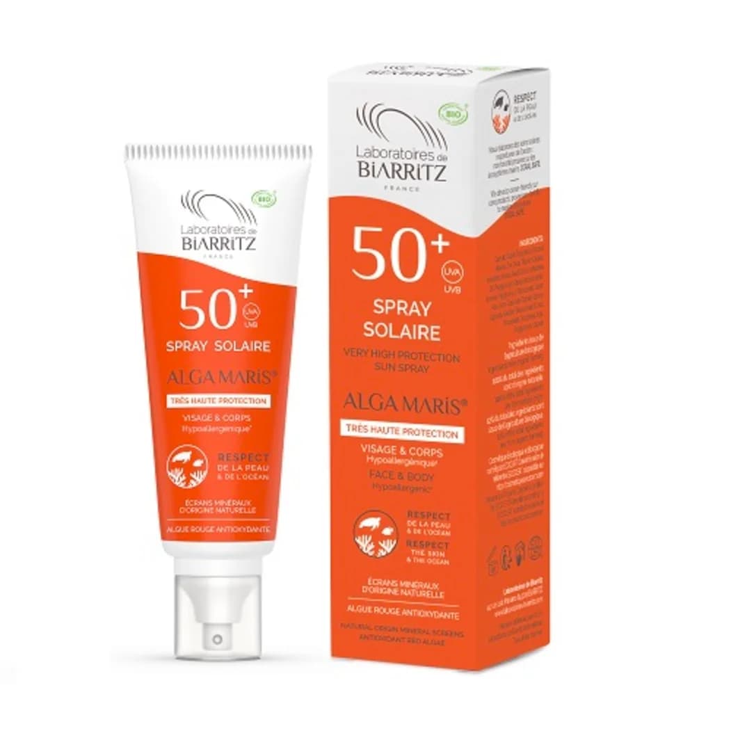 Protetor Solar Alga Maris Spray Cara e Corpo SPF50+ 100ml