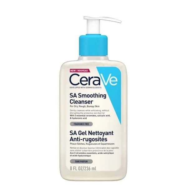 CeraVe SA Smoothing Cleanser Limpiador Anti-Rugosidades 236ml