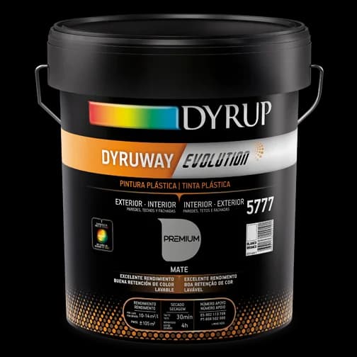 Dyrup Tinta Dyruway Evolution Branco 15L - 5777-800-7