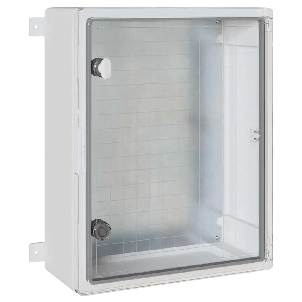 vidaXL Armário de Controle Cinzeto 47 x 24 x 50 cm Plástico ABS