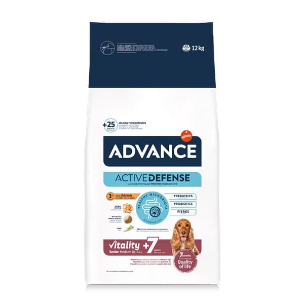 Advance Medium Senior 7+ Chicken & Rice 12Kg
