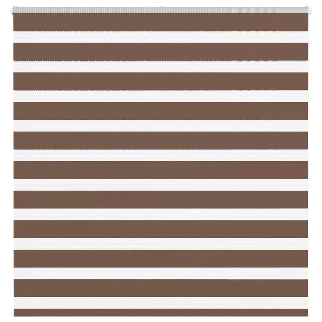 vidaXL Cortina de zebra 140x100 cm largura do tecido 135,9cm poliéster