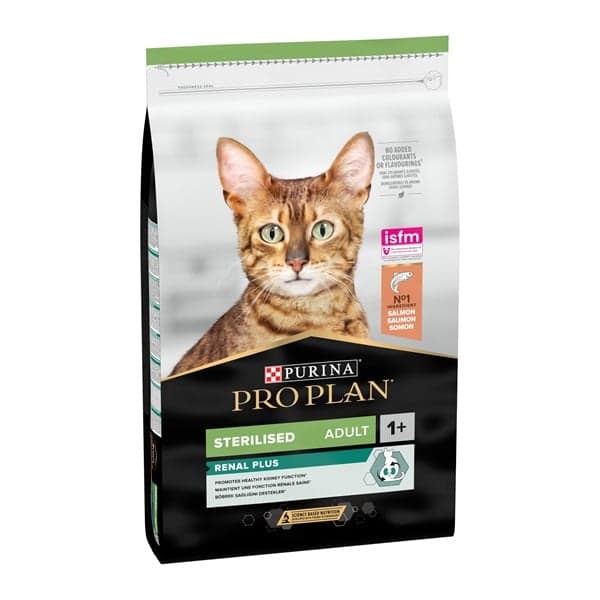 Purina Pro Plan Sterilised Renal Plus Salmon 10Kg