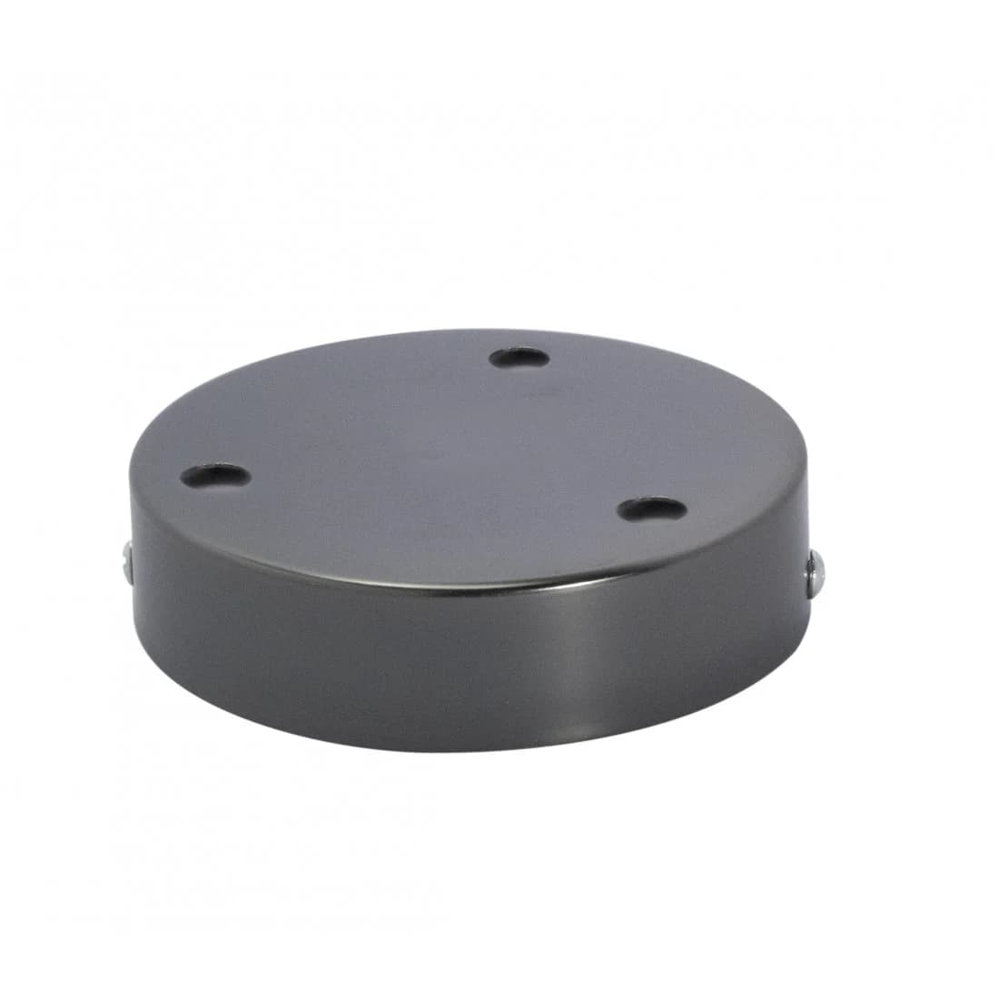 Chacon Suporte Teto de Metal 12cm 3 Orifícios Titânio