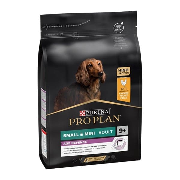 Purina Pro Plan Small & Mini Adult 9+ Age Defence Chicken 3Kg
