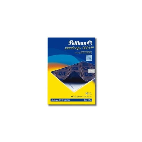 Pelikan Papel Quimico Azul P/escrita a Mao (21x29,7) Cx. 100