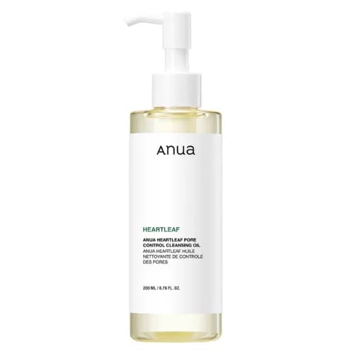 Anua Heartleaf Pore Control Cleansing Oil Óleo de Limpeza Pele Oleosa e Mista 200ml