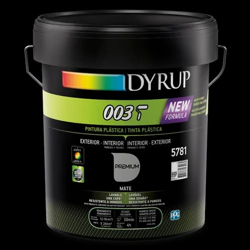 Dyrup Tinta Plástica Nova Formula 003 15 Litros Branca - 5781-800-7N