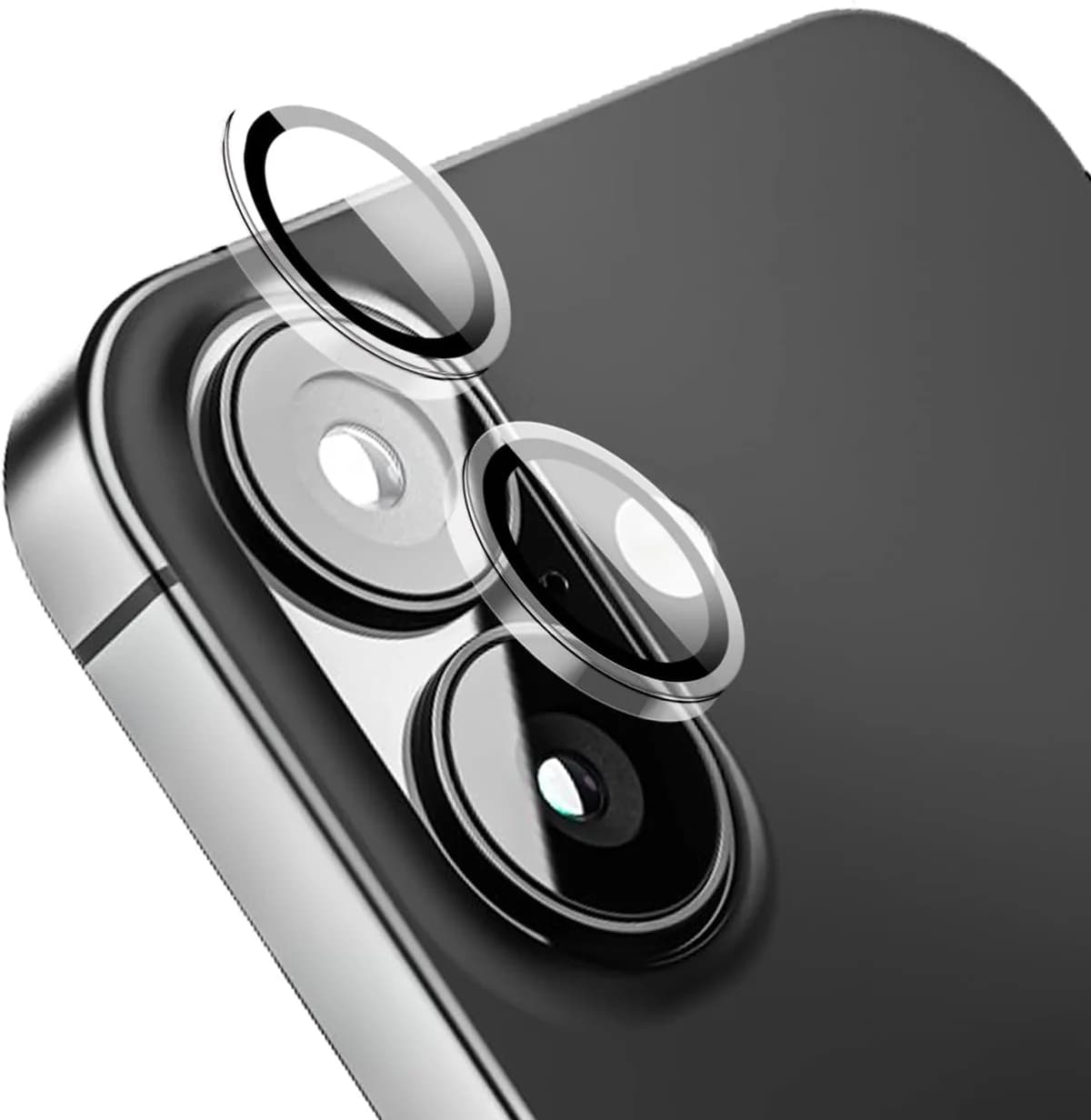 Película Lente Câmera para iPhone 16 Transparente