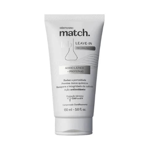 O Boticario Leave-In Reconstrutor Match Lab, 150ml