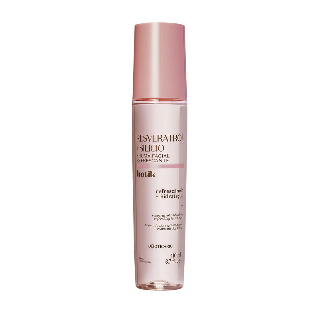 O Boticário Bruma Facial Refrescante Botik Resveratrol + Silício 110ml