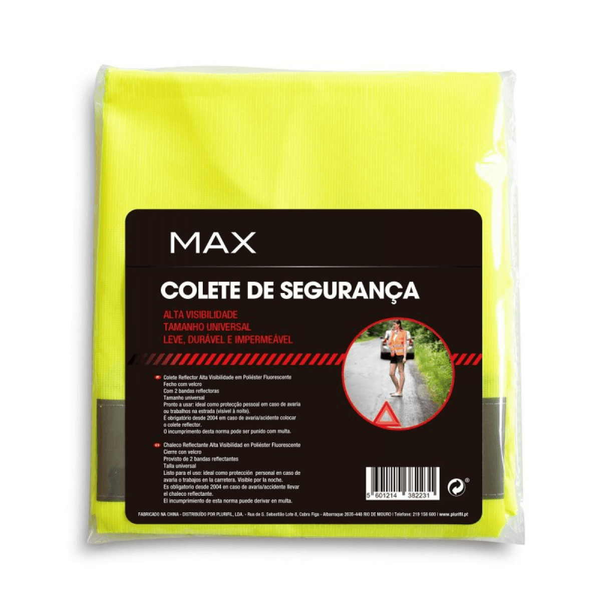 Max Max Colete De Segurança