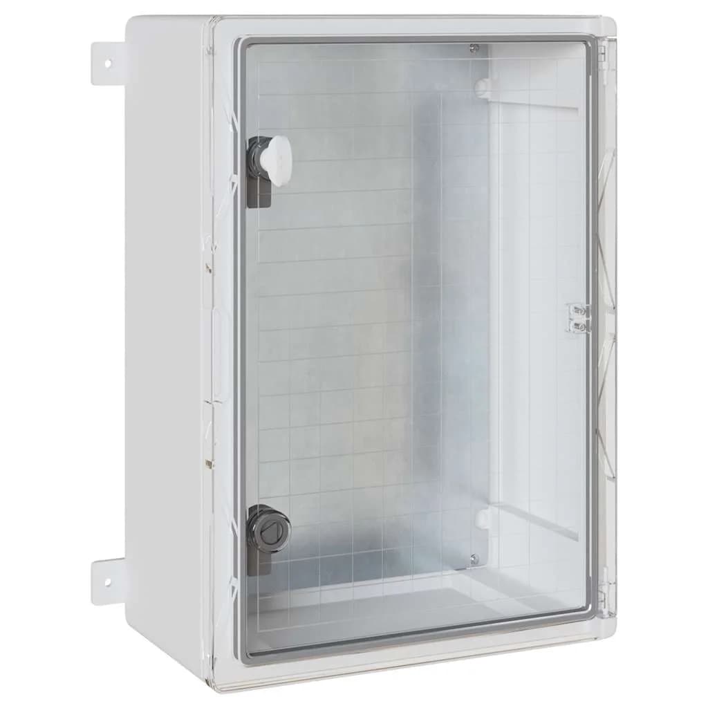 vidaXL Armário de Controle Cinzeto 42 x 19,5 x 50 cm Plástico ABS