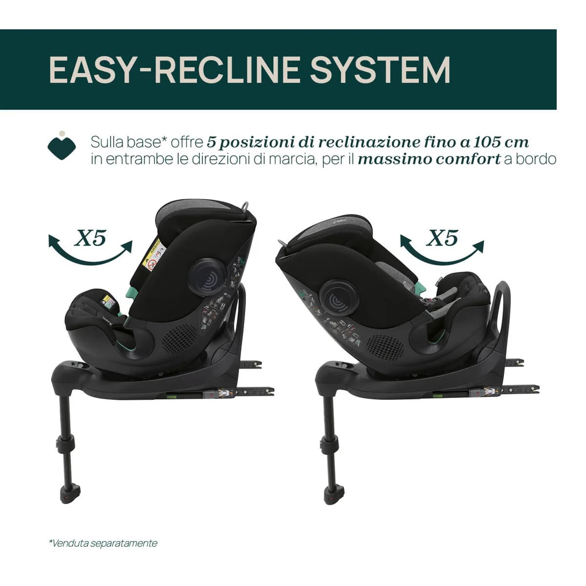Chicco FullSeat 360 i-Size (61-150cm) Black Satin