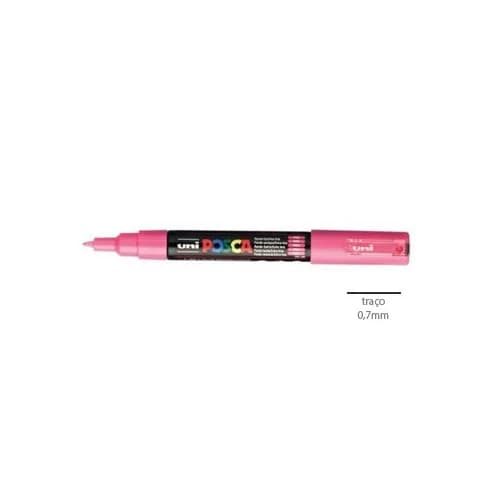 Uni Marcador Posca PC-1M Rosa