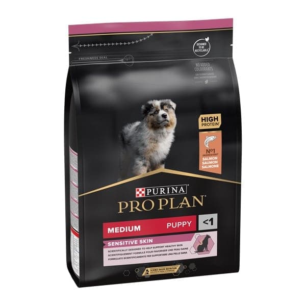 Purina Pro Plan Medium Puppy Sensitive Skin Salmon 3Kg