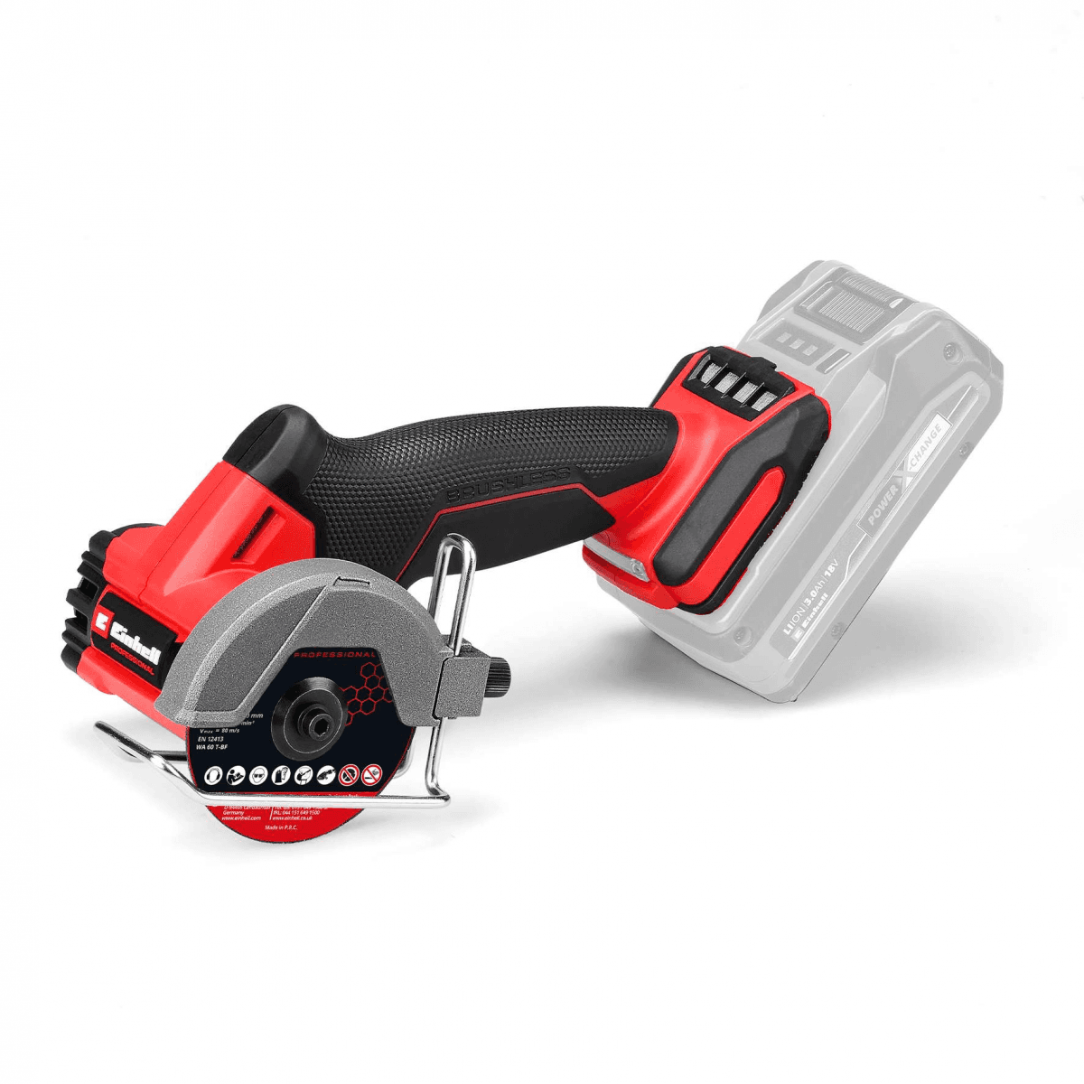 Einhell Rebarbadora de Corte a Bateria TP-CO 18/76-C Li BL Solo 76mm