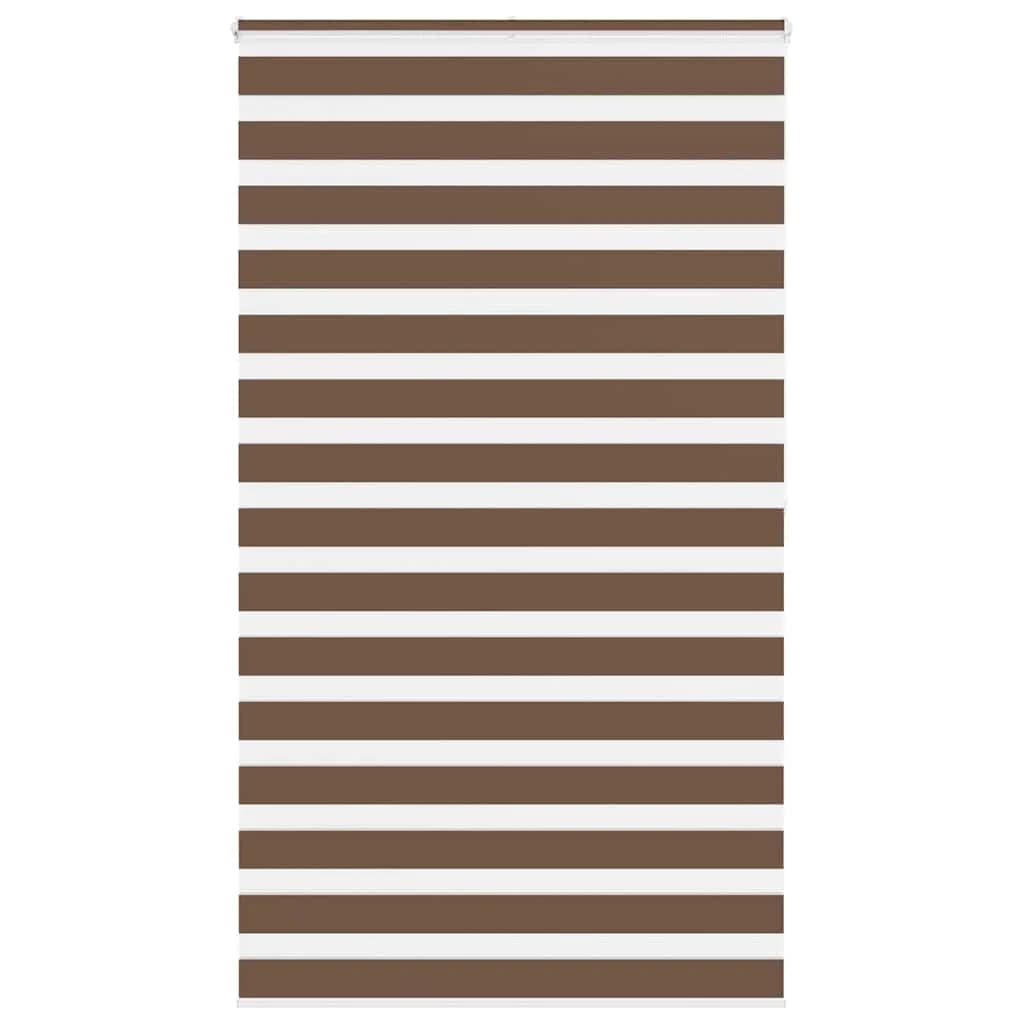 vidaXL Cortina de zebra 120x200 cm largura do tecido 115,9cm poliéster