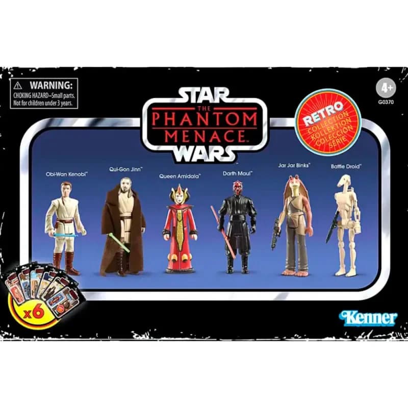 Hasbro - Star Wars Retro Collection A Ameaça Fantasma 9,5cm