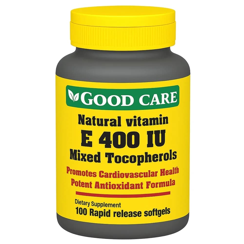 Good Care Vitamin E 400 IU 100 Cápsulas