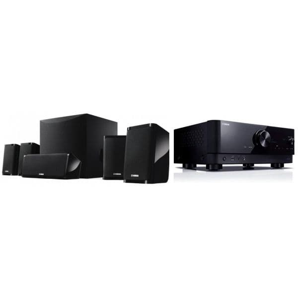 Yamaha Sistema Home Cinema 5.1, Receiver RX-V4A + Colunas NS-P41