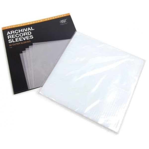 Gira-Discos Mofi Capa Exterior para Discos de Vinil , 50 Unidades