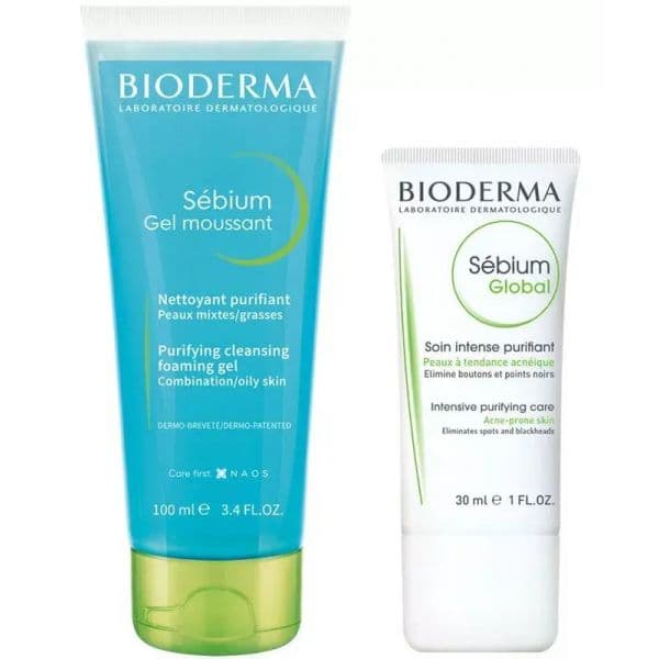Bioderma Sébium Global 30ml + Sébium Gel Moussant 100ml