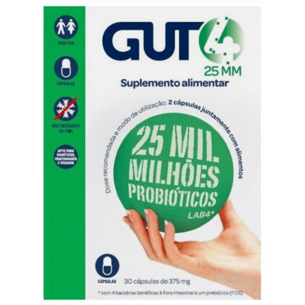 Gut4 25 MM 30 Cápsulas