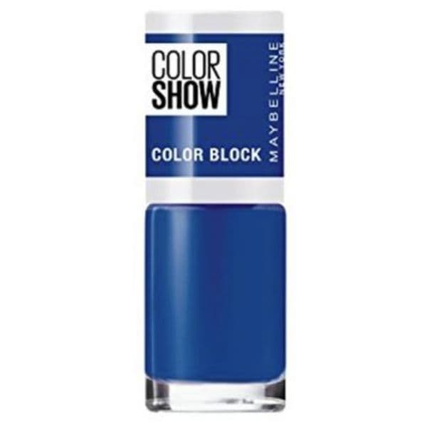 Maybelline Verniz Color Show Azul Bloco Nu 487