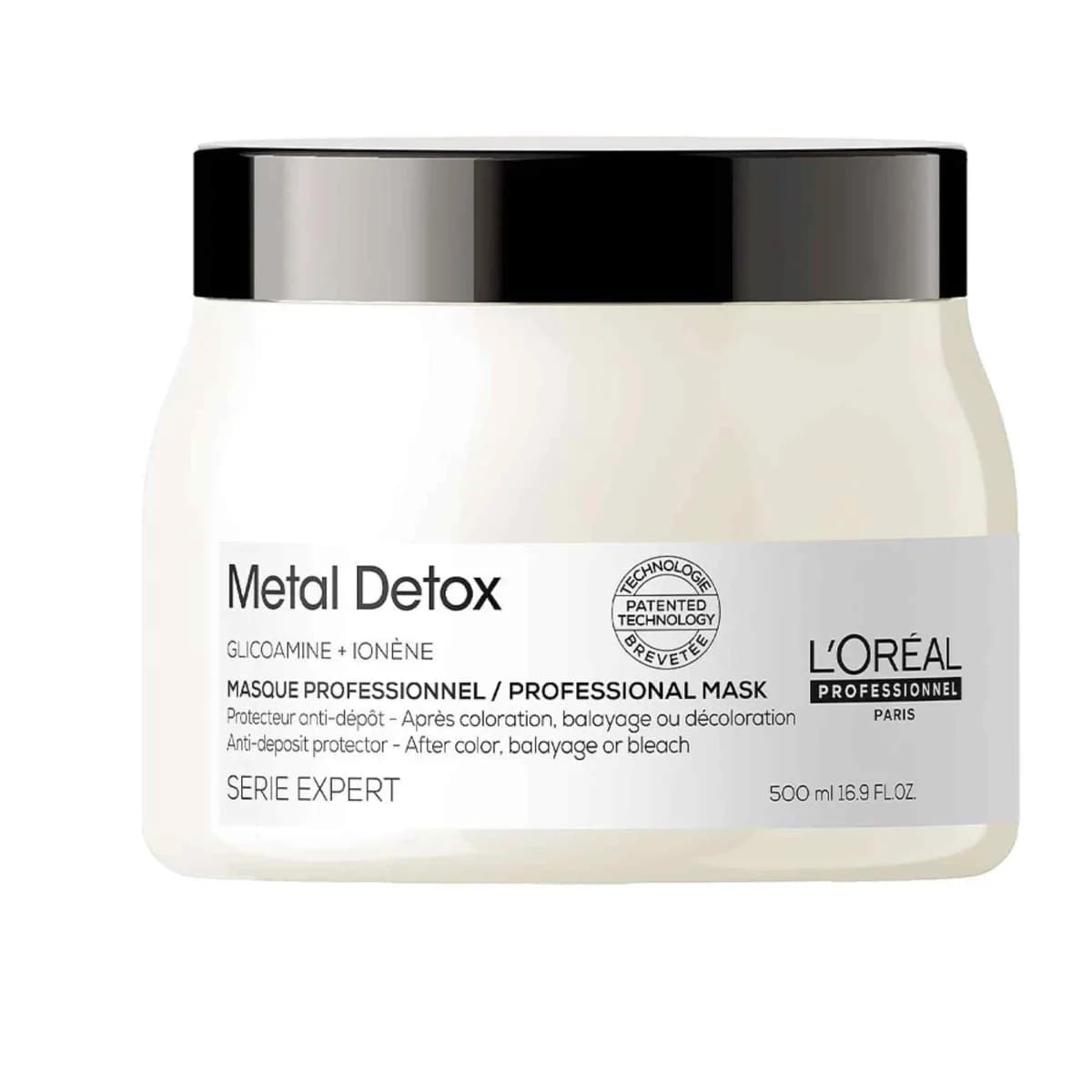 Metal Detox professional máscara 500 ml