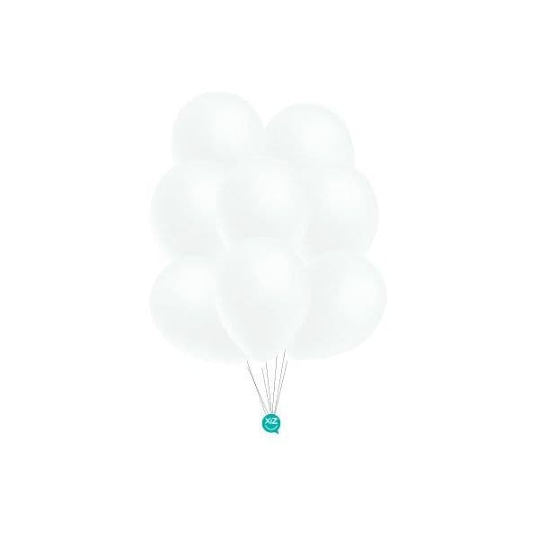 Xiz Party Supplies Pack 100 Balões 30cm Pastel Transparente - 013009521