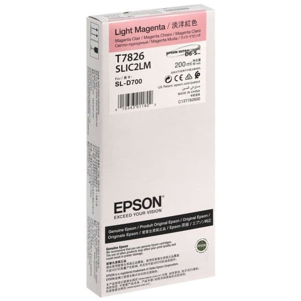 Tinteiro Epson T7826 Magenta C13T782600