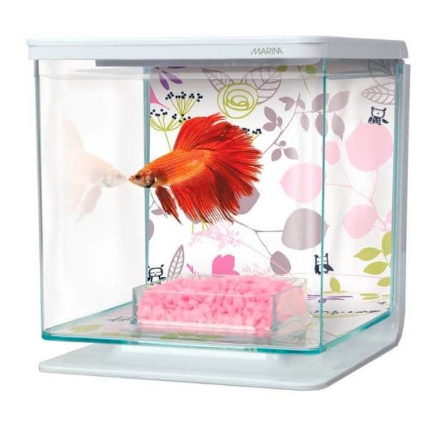 Hagen Kit Aquário Marina Betta 2L Floral
