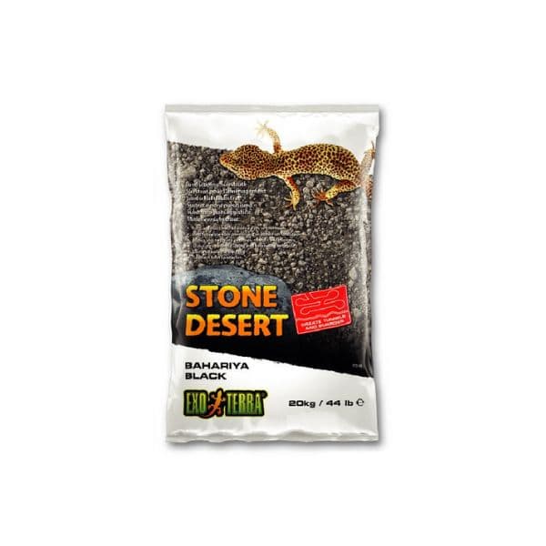 Exo Terra Substrato Stone Desert Bahariya Black 20 kg