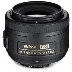 Objetiva Nikon 35mm f/1,8G AF-S DX Nikkor