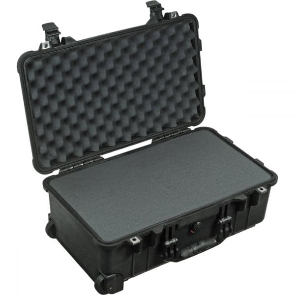 Pelican Caixa Protectora 1510 Black + Rato + Trolley