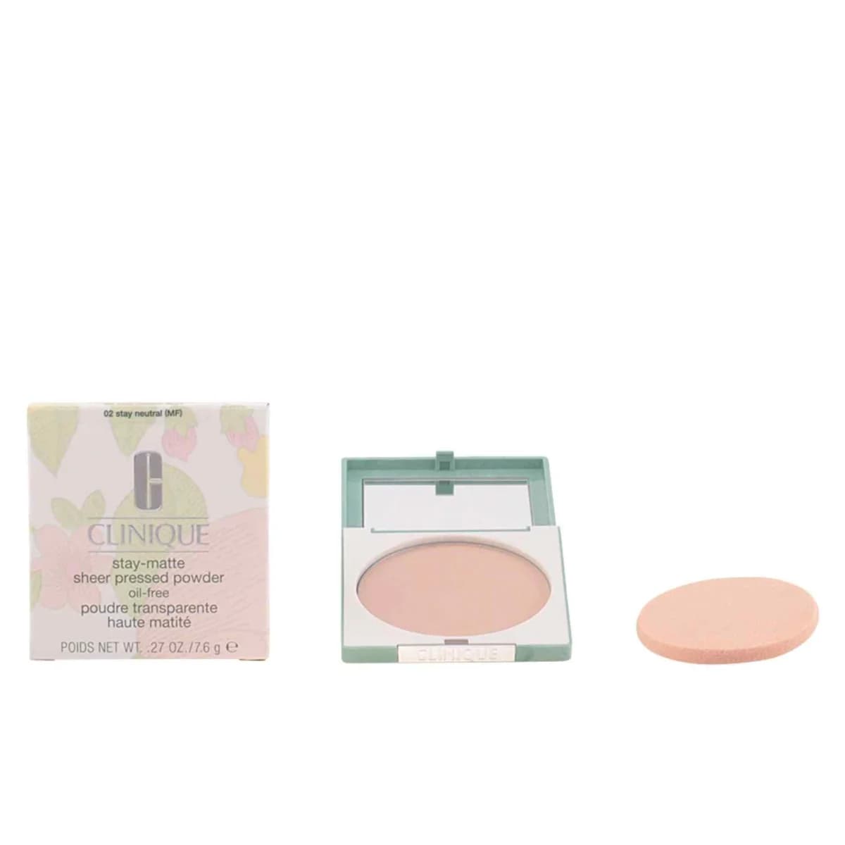 Clinique Stay-Matte Sheer Powder Tom 02 Stay Neutral 7,6g